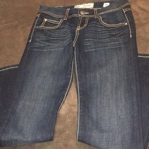 BKE Addison straight leg dark wash